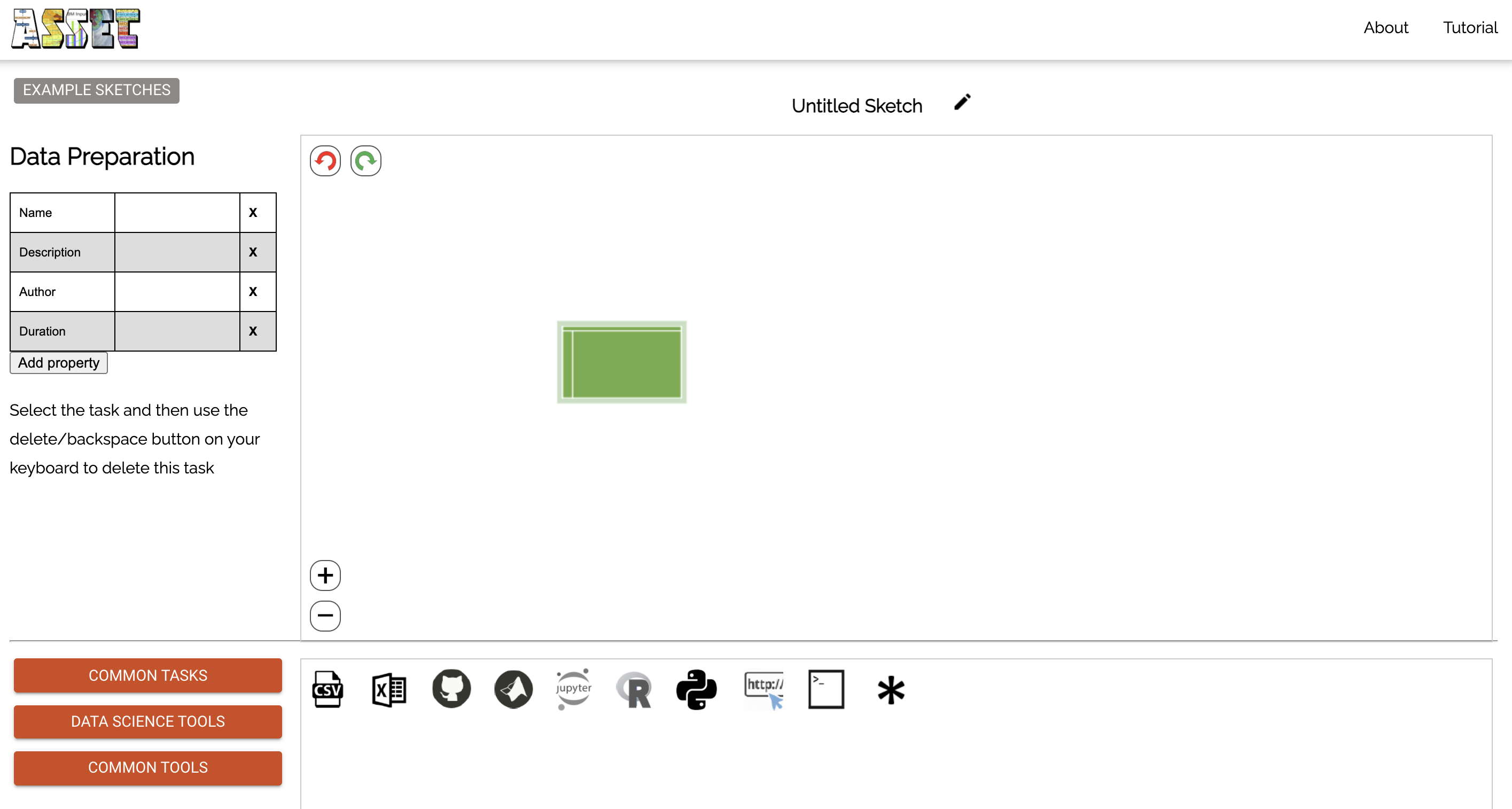 All tools are deleted