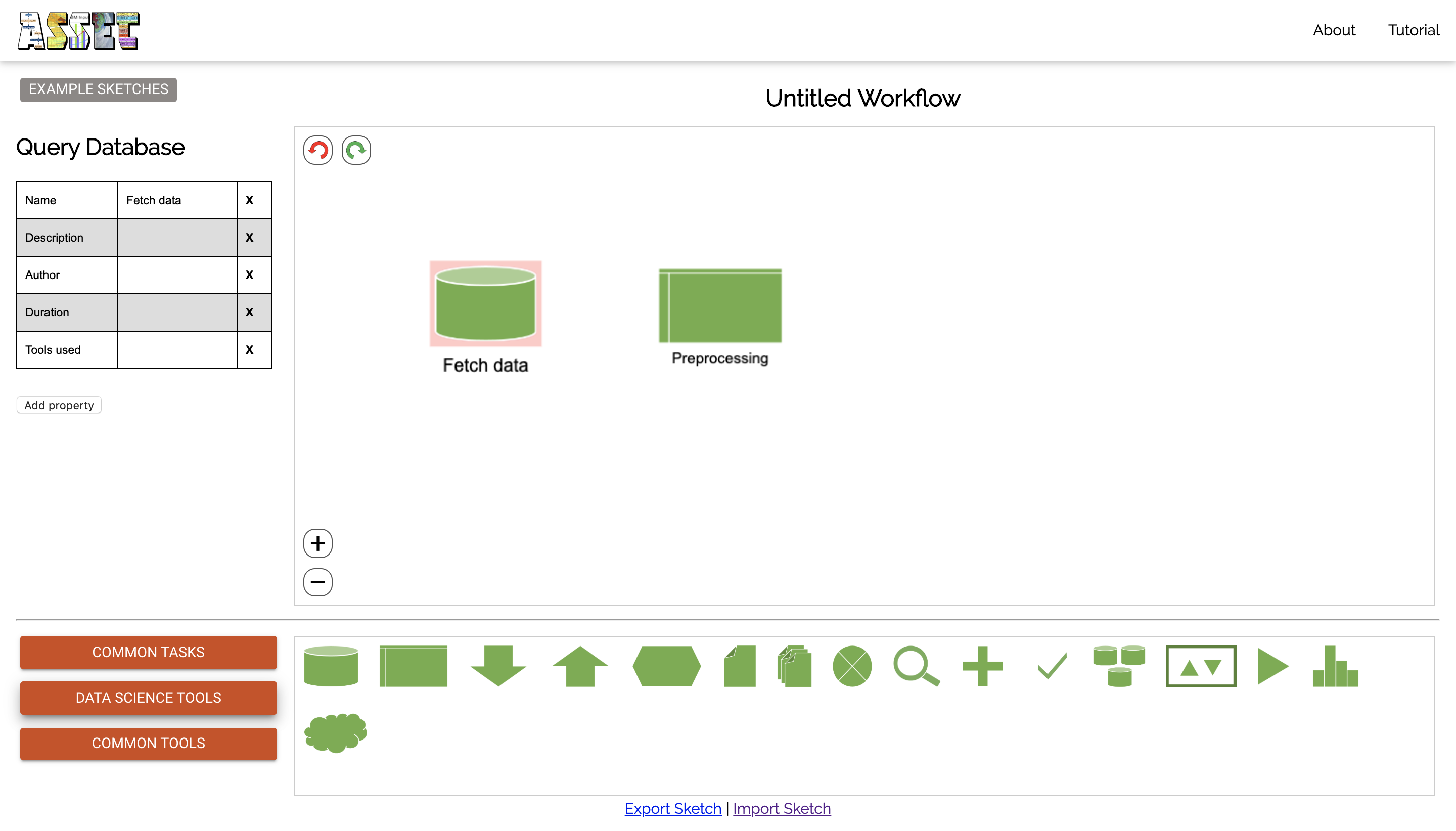Double click an element