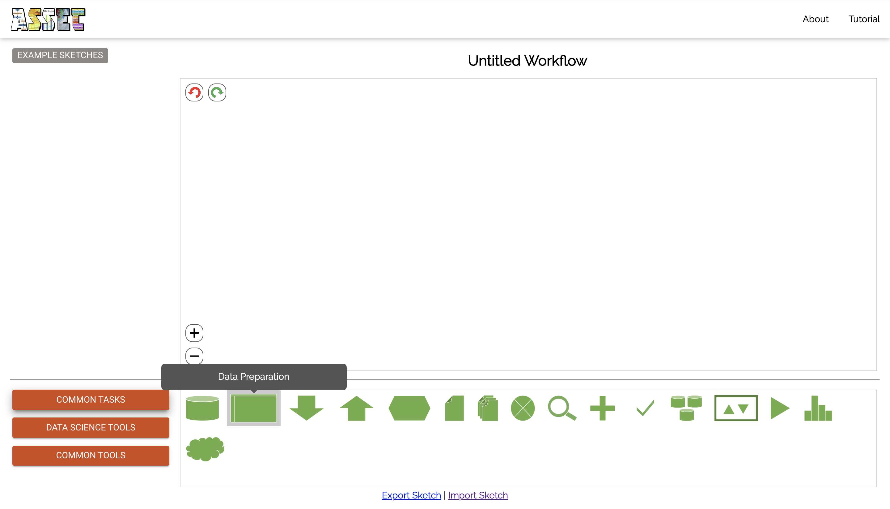 Hovering over element