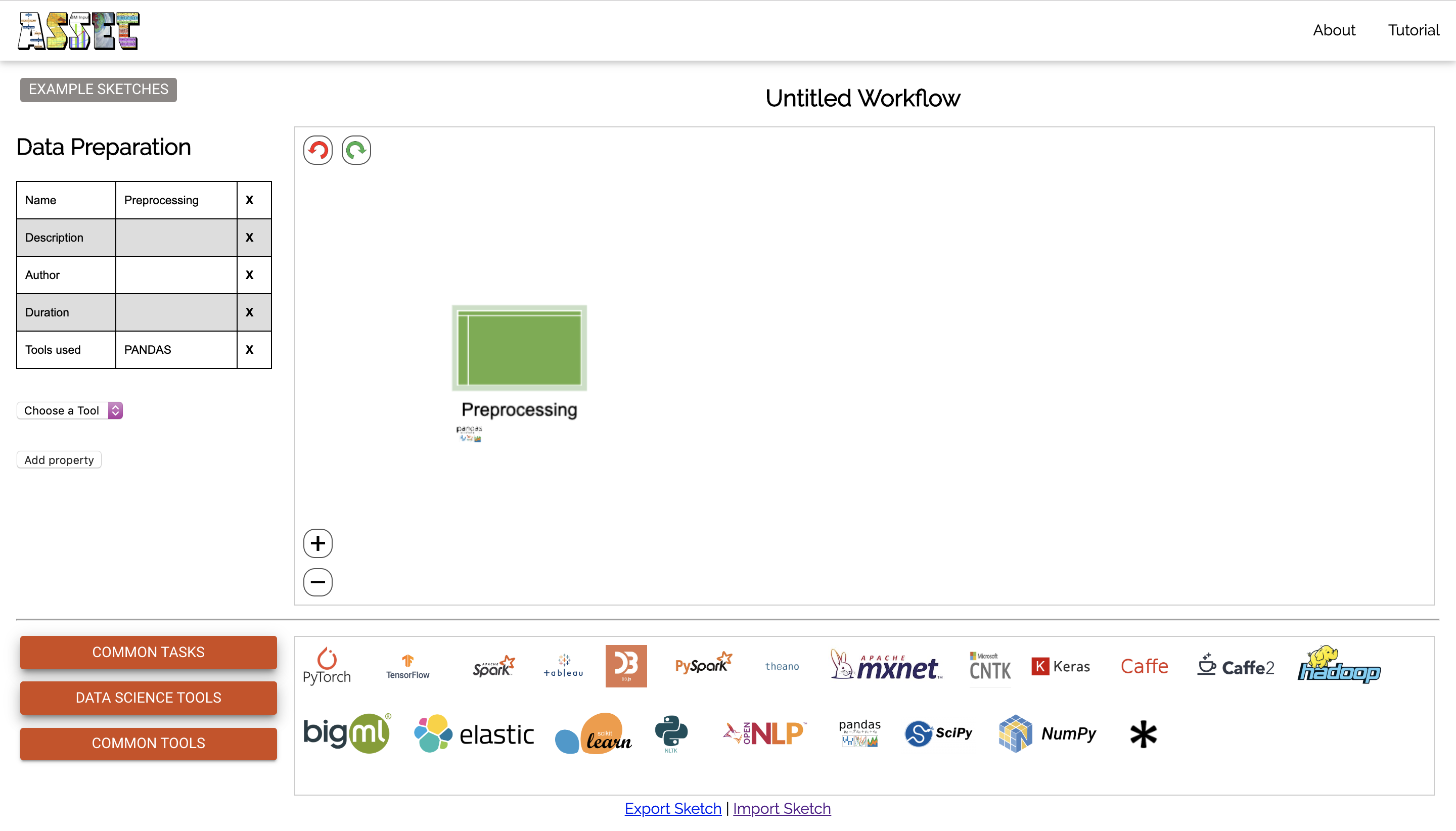 Add a tool to a task